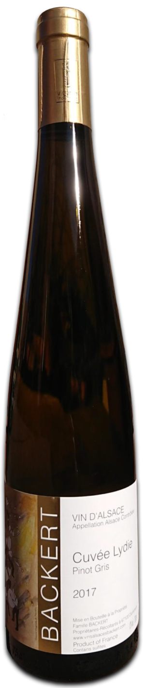 Pinot gris cuvée Lydie 2017